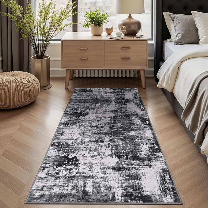 Rugflix 2x8 Runner Rug for Entryway, Kitchen Rugs Soft Non-Slip Washable - Image 3