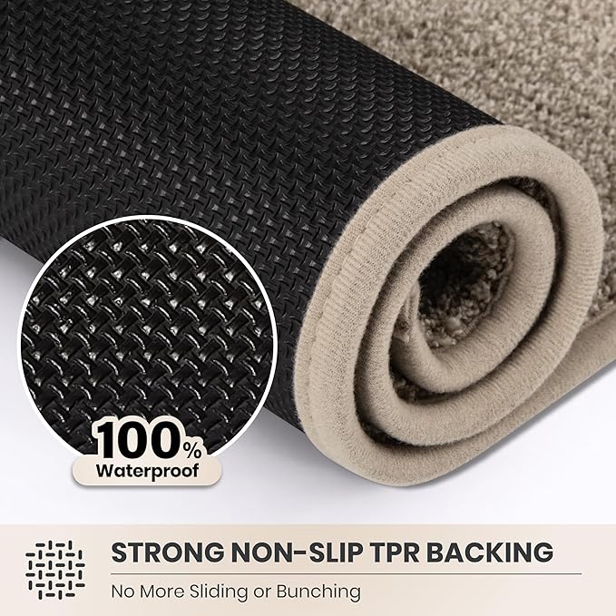 PURRUGS Dirt Trapping Door Mat 31.5" x 70", Non-Slip Machine Washable Entryway - Image 5
