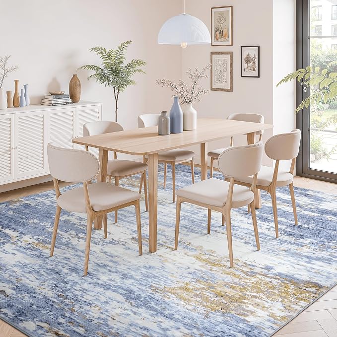 Lofus 9x12 Area Rug for Living Room, Abstract Large Rugs - Image 3