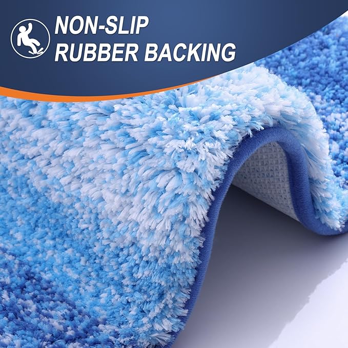 OLANLY Large Bathroom Rugs Mat 40x24, Extra Soft Absorbent Microfiber Bath Rugs - Image 4