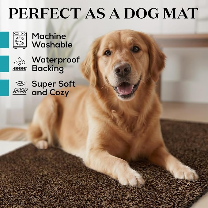Premium Polyester Indoor Door Mat – 32"x48" Washable Entry Mat, Waterproof - Image 2