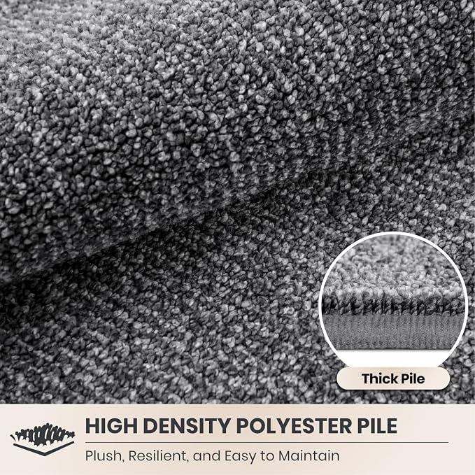 PURRUGS Dirt Trapping Door Mat 24" x 59", Non-Slip Machine Washable Entry Rug - Image 4
