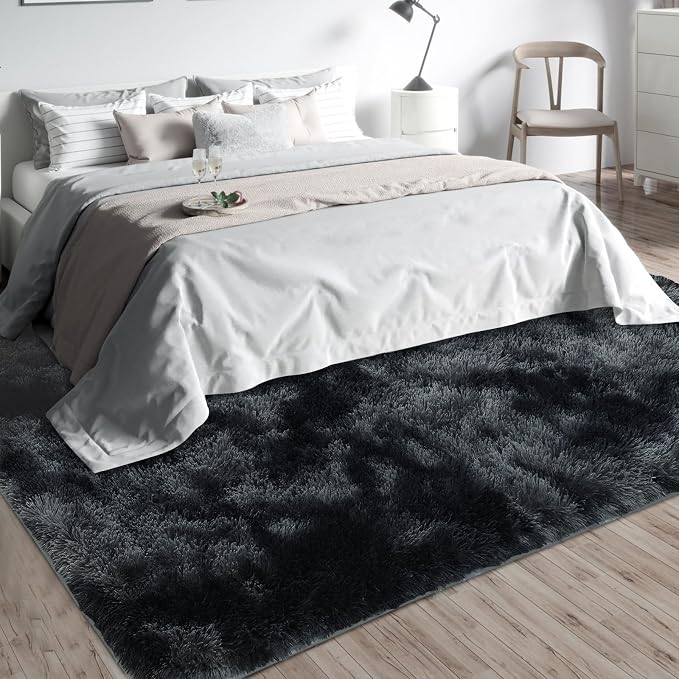 Shag Area Rugs for Bedroom Living Room, 8X10 Ultra Soft Fluffy Area Rugs for - Image 8