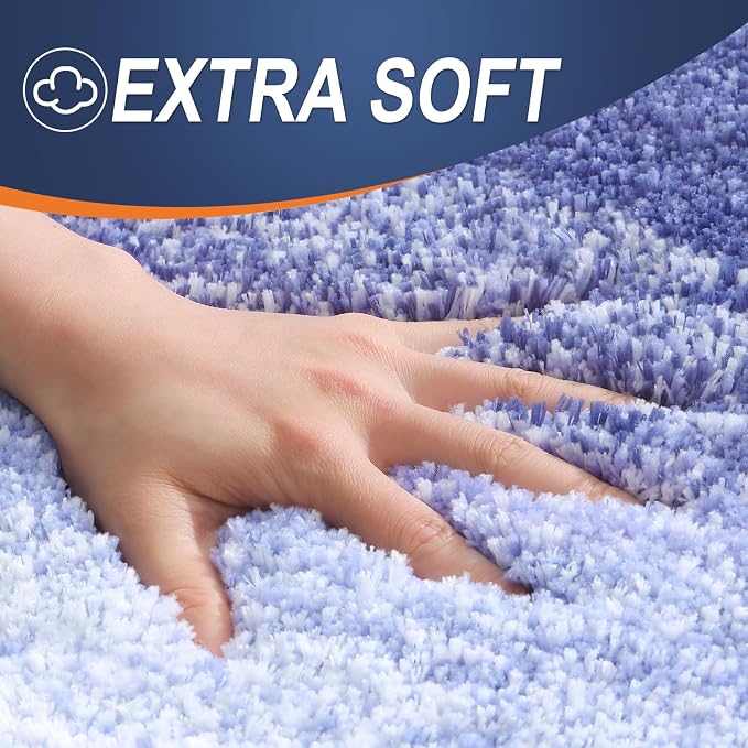OLANLY Large Bathroom Rugs Mat 40x24, Extra Soft Absorbent Microfiber Bath Rugs - Image 3