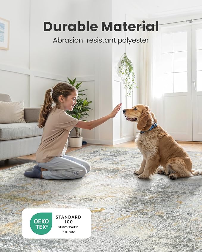 AMADA HOMEFURNISHING 9x12 Area Rugs - Image 7