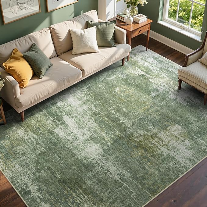 8x10 Ft Large Area Rugs for Living Room, Soft Non-Slip Washable Rugs Modern - Image 3
