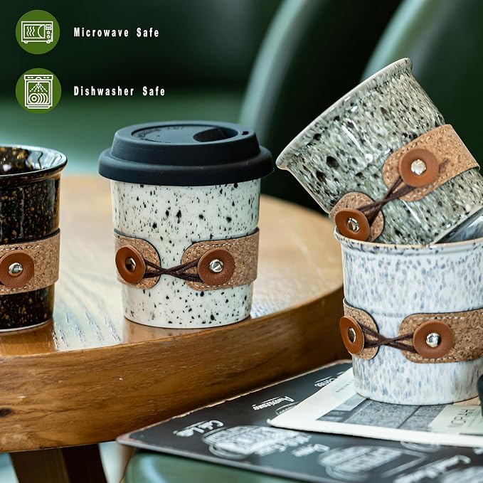 Travel Coffee Mug, Reusable Coffee Cup - Image 7
