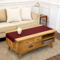Solino Home 100% Linen Dining Table Runner Red Woven, Athena 14 x 48 in | Table by SolinoHome