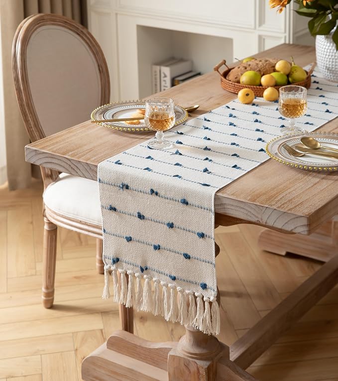 Caflife Boho Table Runner 108 Inchs Long - Image 2