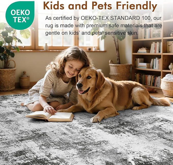 9x12 Ft Extra Large Washable Area Rugs - Image 5