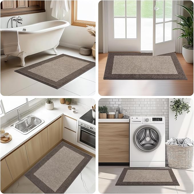 Machine Washable Kitchen Rug 32" x 72", Non Slip Indoor Door Rug, Absorbent - Image 6