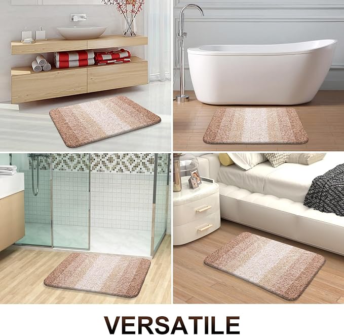 OLANLY Bathroom Rugs Mat 36x24, Extra Soft Absorbent Microfiber Bath Rugs - Image 6