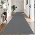 IOHOUZE Washable Exrea Long Hallway Runner Rug 3x14 Non Slip Rubber Backed by iOhouze