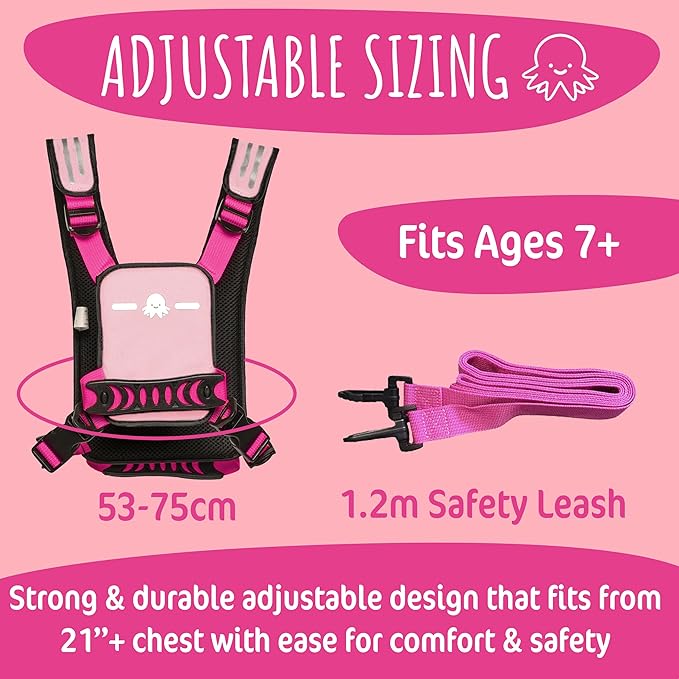 Hobbledehoo XL Child Harness, For Kids & Teenagers Aged 7+, Supporting Special Needs, Including Autism Safety Awareness