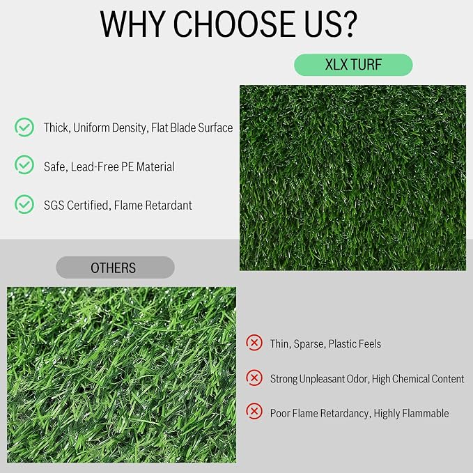 XLX TURF Green Artificial Grass Table Runner 12x120 Golf Party Decorations | - Image 5