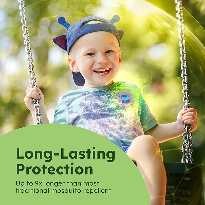 BugMD Squito Stickers Mosquito Repellent Patch Stickers for Kids (390 Patches), Safe & Effective Insect Repellent Patches for Toddlers, Kids, Camping, Beach & Outdoor Essentials