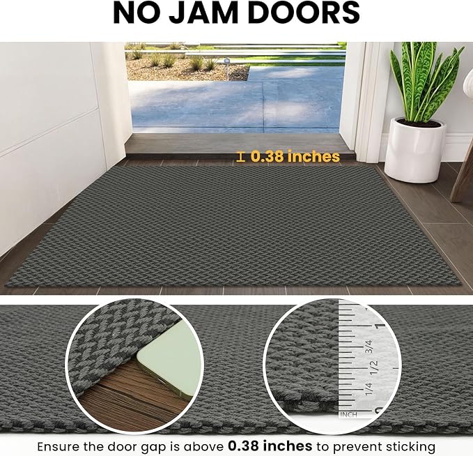 IOHOUZE Washable Runner Rug 2x5 Non Slip Runners - Image 3