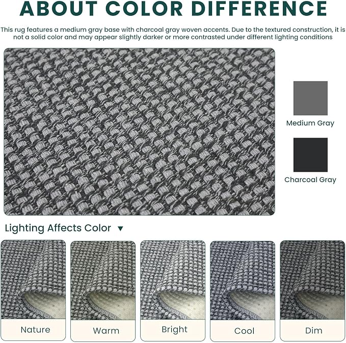 KOZYFLY Braided 2.5'x16' Runners Rugs - Image 3