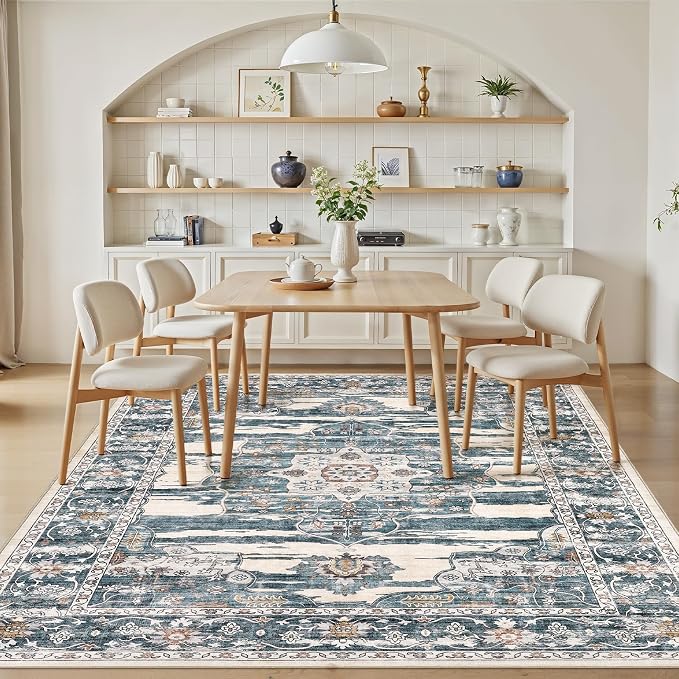 Washable 5x7 Area Rug for Living Room - Image 7