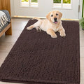 Smiry Dog Door Mat for Muddy Paws 54x32, Absorbent Dirt Trapper, Non-Slip by Smiry