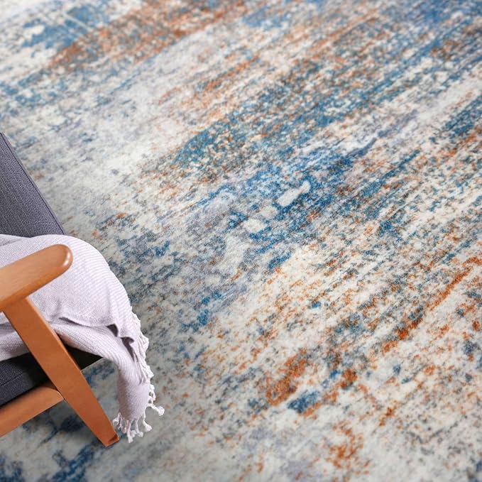 IOHOUZE Abstract Runner Rug 3x10 Ft Washable Runners - Image 7