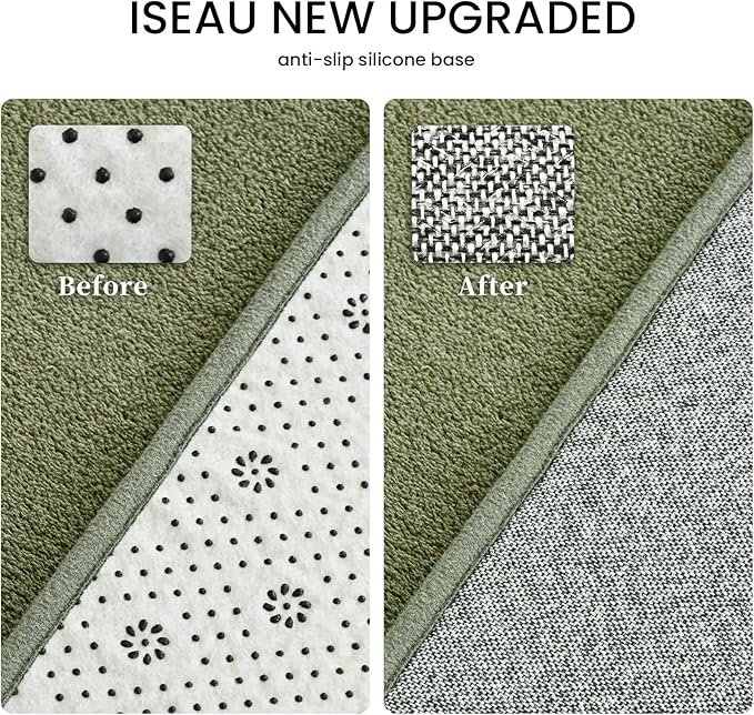 ISEAU 6x9 Rug for Living Room, Soft Memory Foam Carpet - Image 2