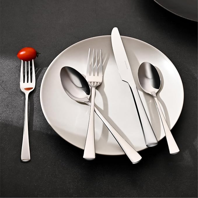 18/10 Flatware set for 6, 30 Piece Stainless Steel Silverware Cutlery Set | - Image 7