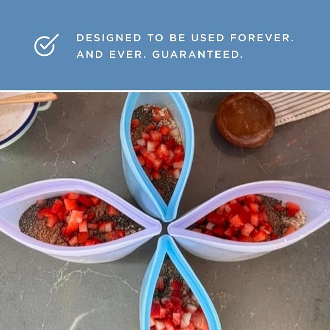 Stasher Premium Reusable Silicone Food Storage Bowl, 1-Cup | Food-Safe Silicone - Image 9