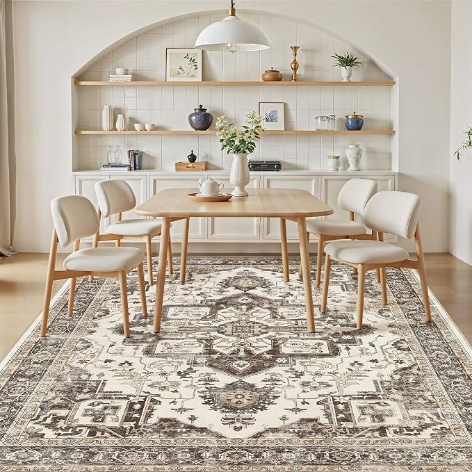 Washable 6x9 Area Rug for Living Room - Image 8