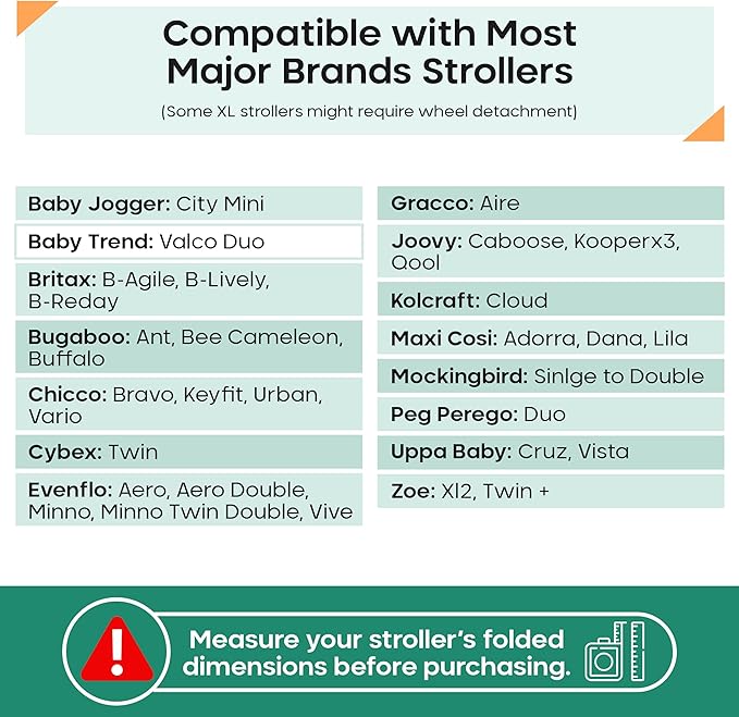 reperkid Medium Stroller Bag for Airplane Travel, Blue, 42" H x26 W x13 D, Fits Most Single Strollers Including Jogging & Standard Models – Premium Waterproof Cover, Adjustable Shoulder Straps