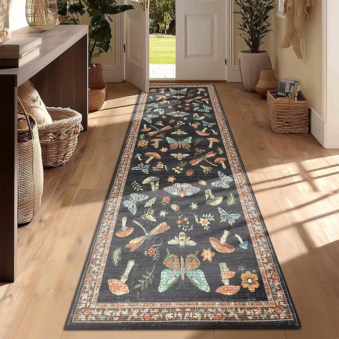 ROYHOME Mushroom 9x12 Area Rugs - Image 4