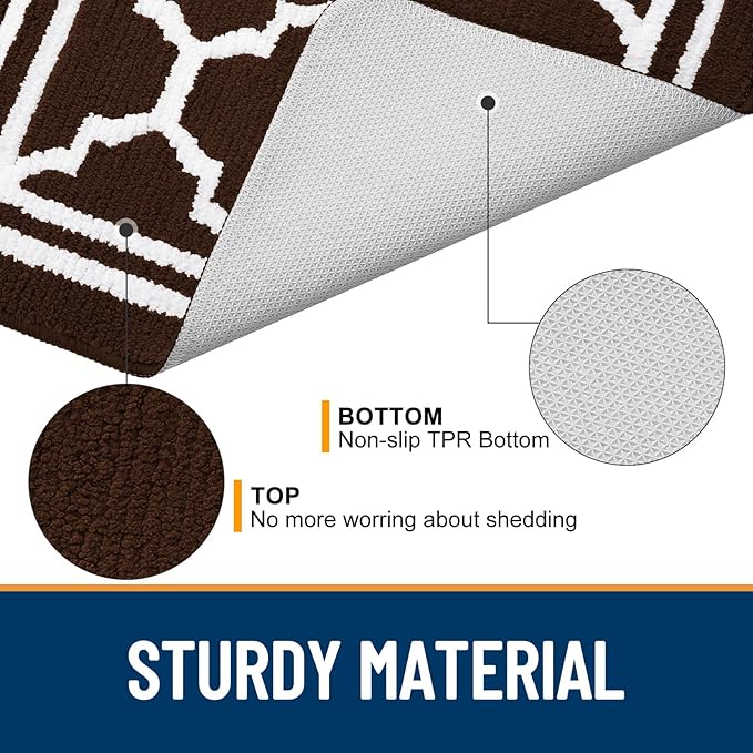 Buganda Indoor Door Mat, Dirt-Resistant and Absorbent Doormat, Low Profile - Image 4