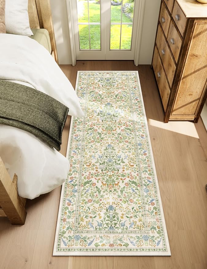Washable Runners for Hallways Kitchen Rug: 2'x6' Runner Rugs Stain Resistant - Image 9
