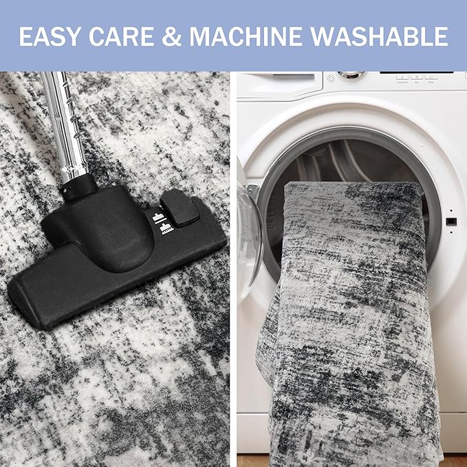 IOHOUZE Small Abstract Area Rug 2x3 Ft Entryway Rugs Washable Door Mat Indoor - Image 3