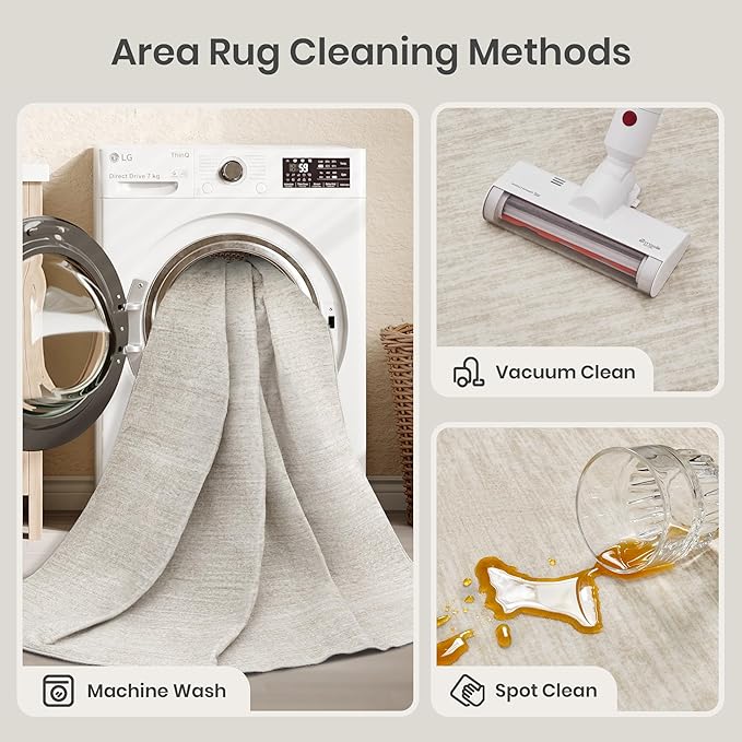 Valenrug Washable Rugs 5x8 - Image 7