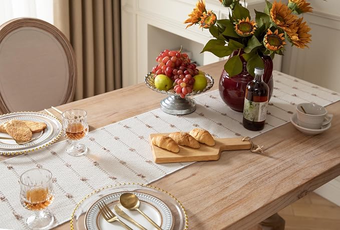 Caflife Boho Table Runner 108 Inchs Long - Image 3