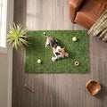 Ottomanson Artificial Turf Mat Natural 31" x 2', Realistic Grass by Ottomanson