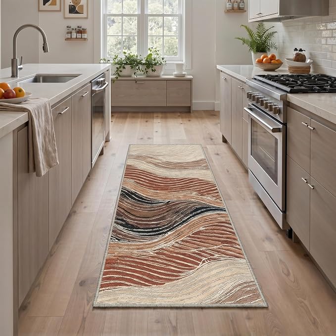 BEIMO Area Rugs 6x9 for Living Room Bedroom, Modern Abstract Machine Washable - Image 6