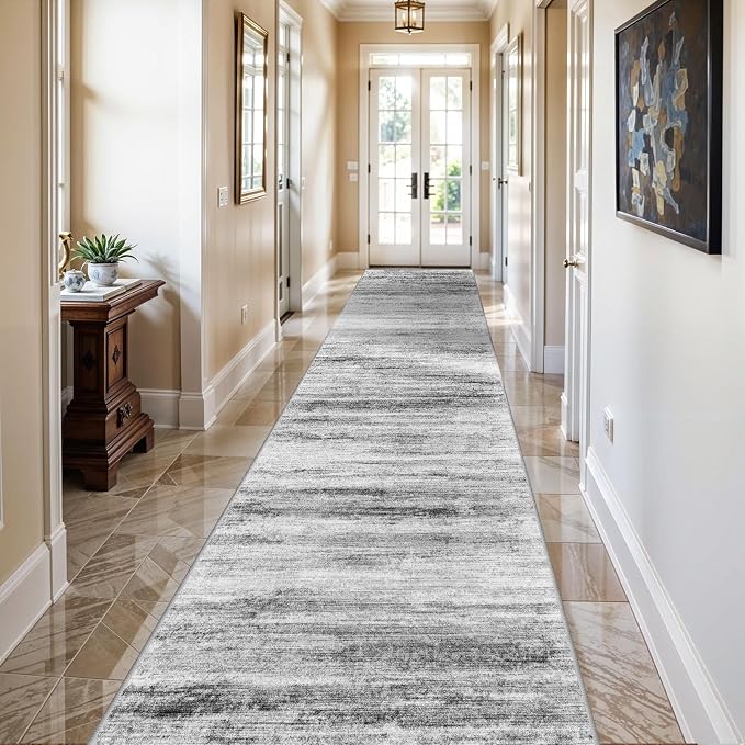 3x13 Washable Runner Rug for Hallway: Extra Long Runners for Entryway Living - Image 2