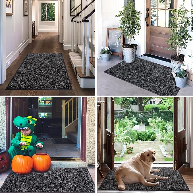 Mibao Front Door Mat Indoor Entrance, 29.5" x 17", Welcome Mat - Image 9