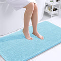 OLANLY Bathroom Runner Rugs 44x24, Soft Absorbent Chenille Bath Rugs, Rubber by OLANLY