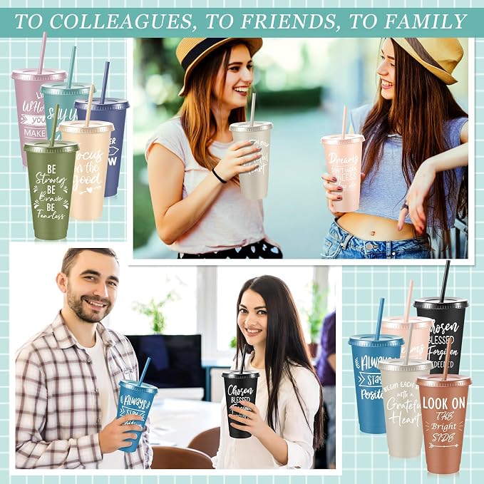 Uiifan 100 Pcs Inspirational Cups Bulk - Image 6