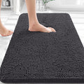 OLANLY Bathroom Rugs 32x20, Extra Soft Absorbent Chenille Bath Rugs, Rubber by OLANLY