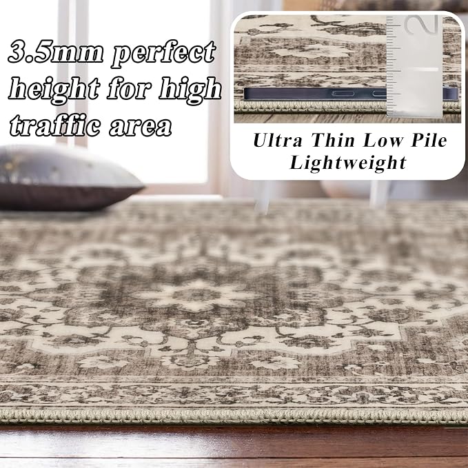 TOPRUUG 2x4 Oriental Entry Rug - Image 4
