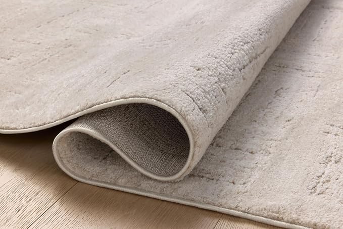 Loloi Amber Lewis Monty Collection MOT-01 Ivory/Taupe 5'-3" x 7'-6", .50" Pile - Image 5