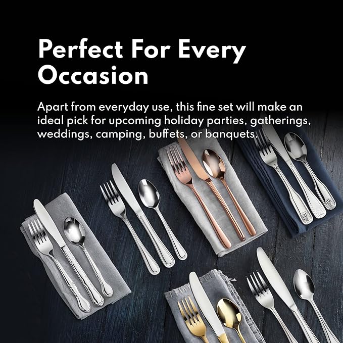 New Star Foodservice Rose Pattern 18/0 Stainless Steel Dinner Fork, Commercial - Image 5
