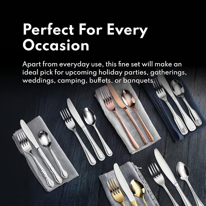 New Star Foodservice Rose Pattern Stainless Steel Iced Teaspoon, Commercial - Image 5