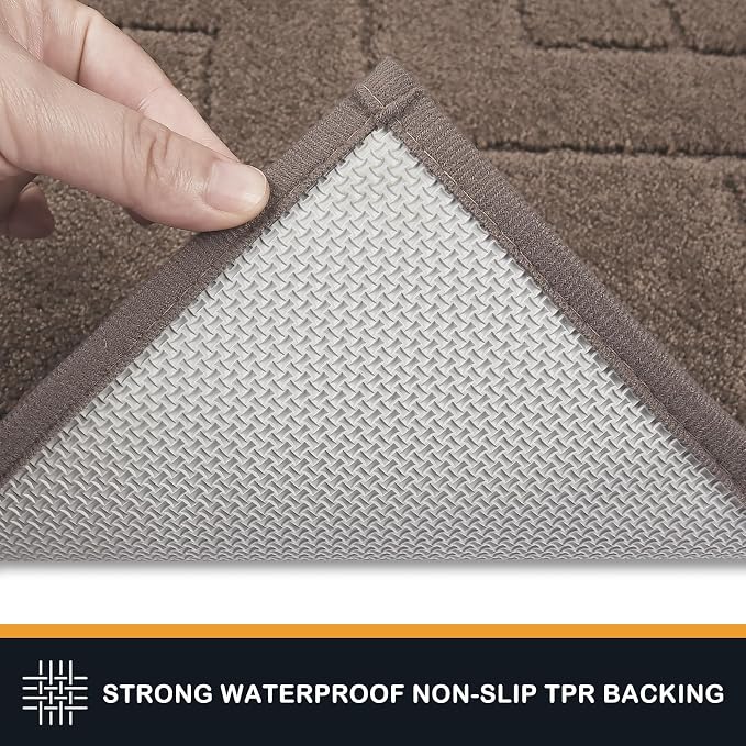 PURRUGS Dirt Trapping Door Mat 24" x 84", Non-Slip Machine Washable Entry Rug - Image 4