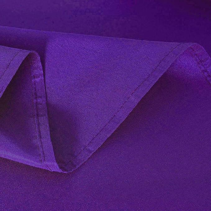 Purple Table Runner, Waterproof Washable Runners 108 Inches Long | Reusable - Image 5