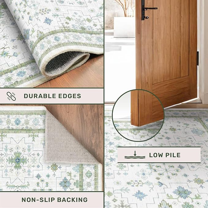 Hazo Haus Oushak 3x10 Wide Hallway Runner Rug - Image 5